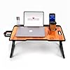 Shree Mahadeep Enterprise Study Table Bed Table Premium Laptop Table/Foldable and Portable Wooden/Writing Desk for Office/Home/School (Wood US Cotted) #5