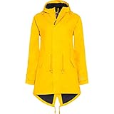 BMS Regenmantel 100% wasserdicht - gelb - 38
