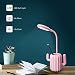 VADIV Lámpara Escritorio Led,Niño Cactus Flexo Lámpara de Mesa con Portalápices de...
