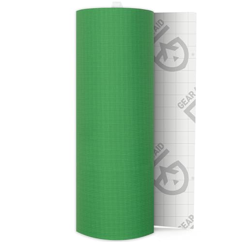 Image of GEAR AID Tenacious Tape 3 inch x 20 inch Nylon Fabric Repair, Green, 1 Roll | Peel-and-Stick Repair Tape That Fixes Holes and Rips in Puffy Jackets, Rain Gear, Tents, Sleeping Bags and Outdoor Gear.