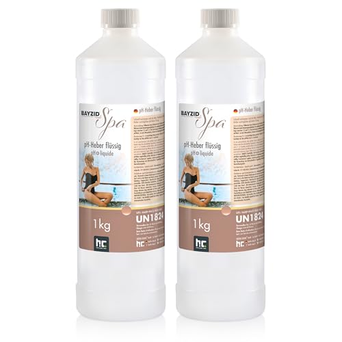 2 x 1 kg BAYZID® SPA pH Heber flüssig