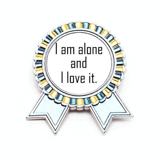 Broche I Love My Lliness M métal pour masquer un accroc de vêtement