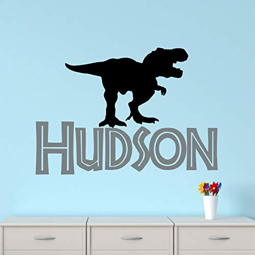 Vinilo decorativo personalizado Dinosaurio 22x15 pulgadas
