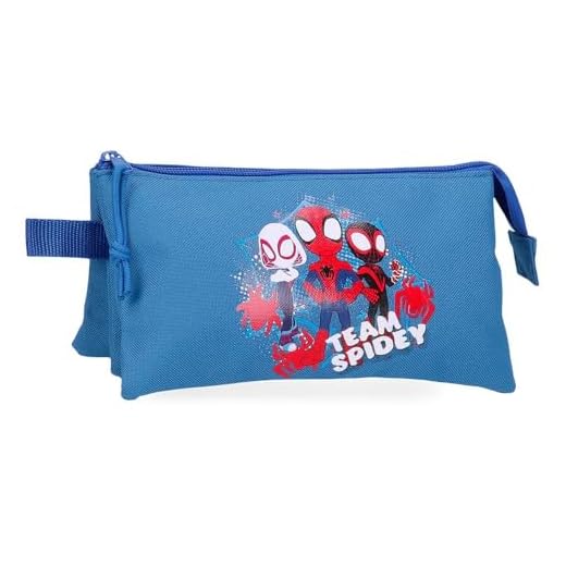 Enso Marvel Team Spidey Equipaje- Bolsa de Mensajero, Niños, Spidey, Talla única