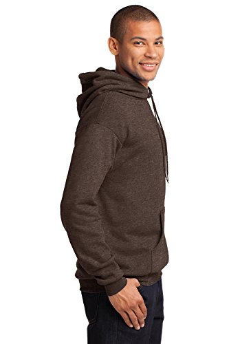 Port & Co ™ Core Fleece Pullover Hooded Sweatshirt. PC78H - [Oatmeal Heather]3