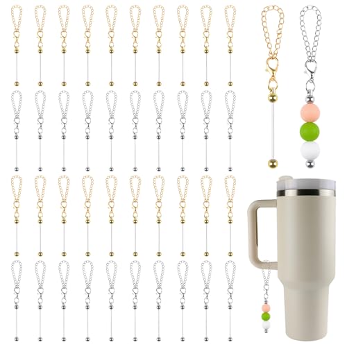 Breloques en métal pour bouteille d'eau et customisation de gobelets