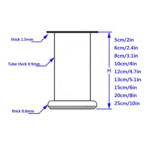 Pieds de remplacement Feng Shui : réparez un meuble instable avec le kit complet