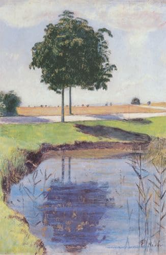 Cuadro en lienzo decorativo de 60x90cm impreso con obra de Ferdinand Hodler
