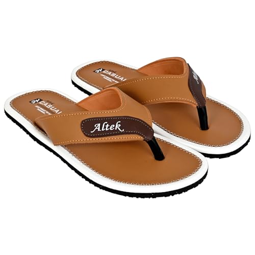 Image of ALTEK Men'S Flip Flopflip Flop Slippers For Boys Daily Use House Comfortable Soft Anti Skid Chappal