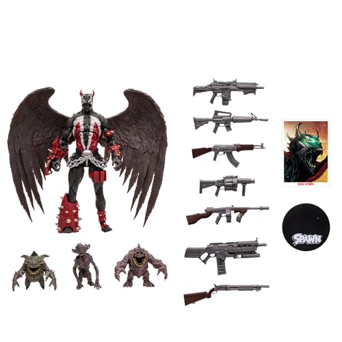 McFarlane Toys - King Spawn & Demon Minions 7in Action Figure