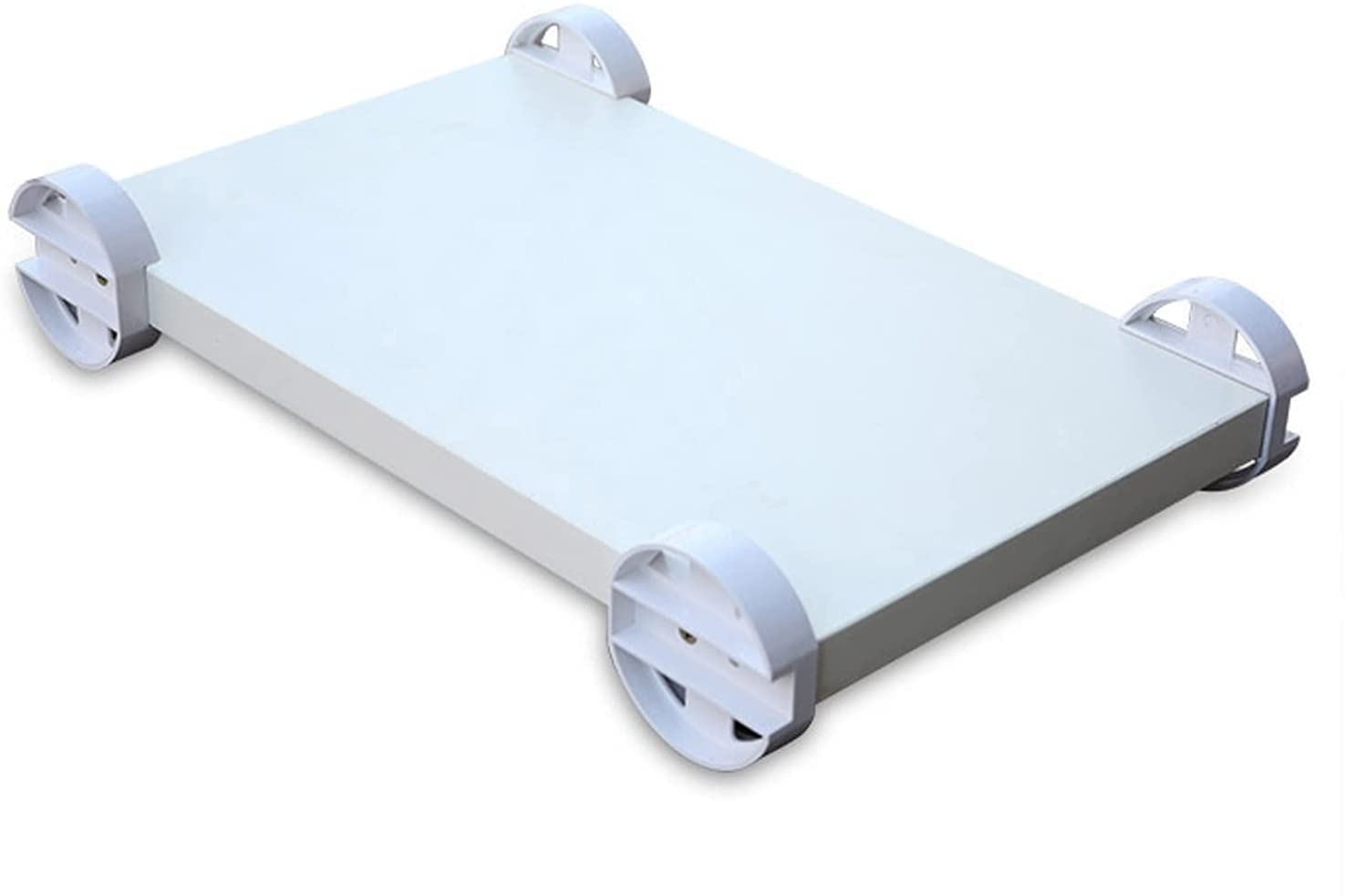 Supporto per CPU Supporto per CPU Supporto per carrello PC, Carrello porta PC desktop, Supporto per torre PC Carrello da pavimento con ruote sotto la scrivania, (Bianco) Supporto per torre computer