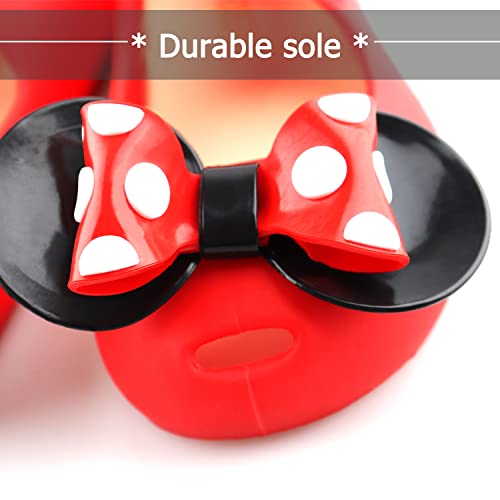 Image of Amtidy Mary Jane Dance Party Cosplay Shoes Girls Sweet Dot Bow Princess Birthday Sandals for Little Girls