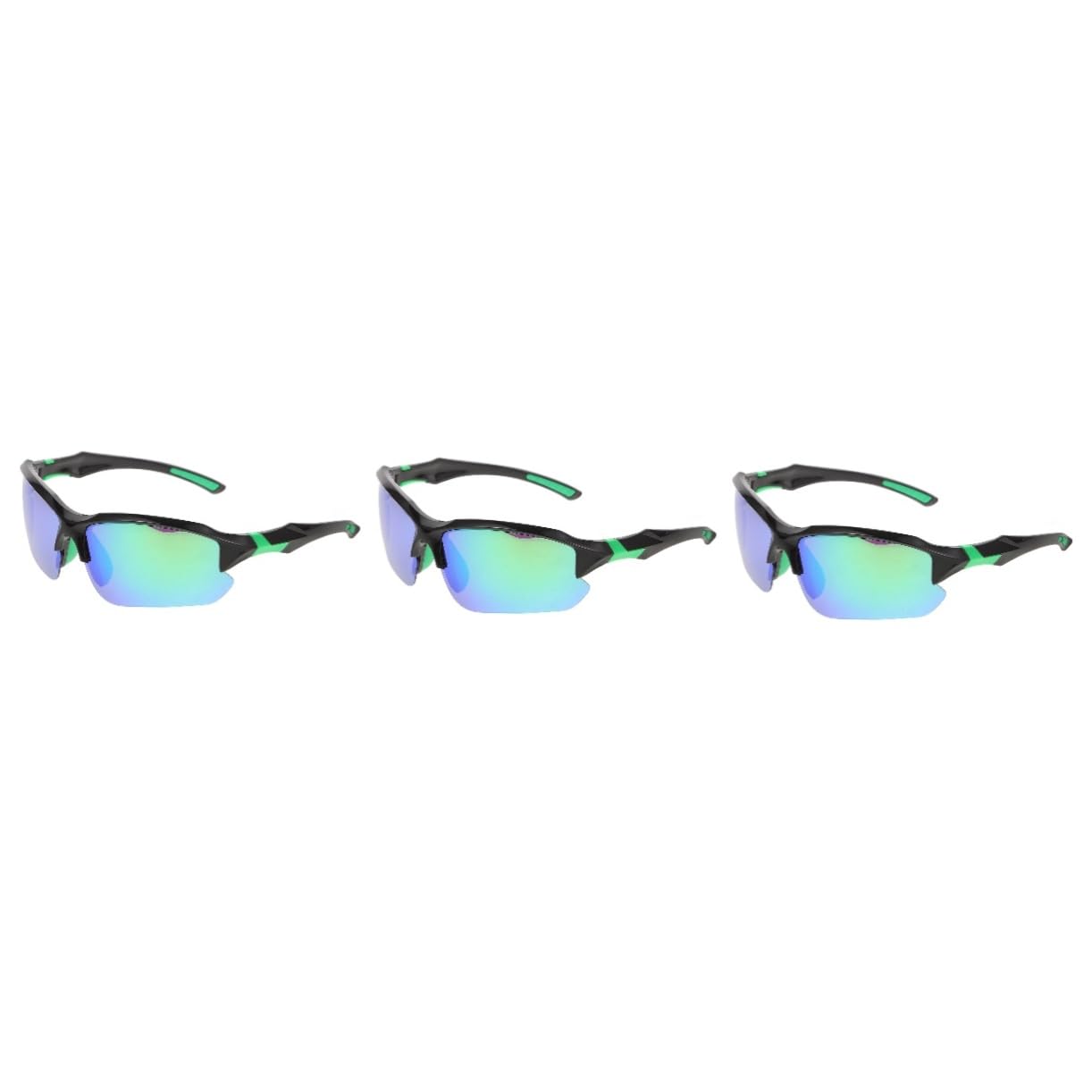 Sosoport Occhiali Da Ciclismo Da 5 Pezzi Occhiali Da Sole Per Baseball Occhiali Da Sole Alla Moda Occhiali Da Sole Sportivi Da Baseball Per Uomo Donna Occhiali Da Sole Occhiali Da