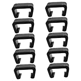 Attache de chaise d'extérieur - clips de pour meubles de patio peuvent empêcher efficacement chaises en osier de rotin d'extérieur d'être soufflées, pinces de en rotin