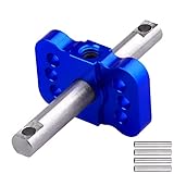 Aluminum Diff Locker Spool for 1/10 Scale 2WD Traxxas Slash Rustler Stampede VXL Bandit Electric Models (Navy Blue)