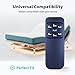 GWVEE Universal Replacement Remote for Richmat/Naomi Home/Dr. Oz Adjustable Bed with Head & Foot Massage(12811G/12811-02/HJC25/HJC26/NL200UB/127780C180201 Control Box/127780C180169/NL200U)