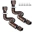 2pcs brown 2pcs brown