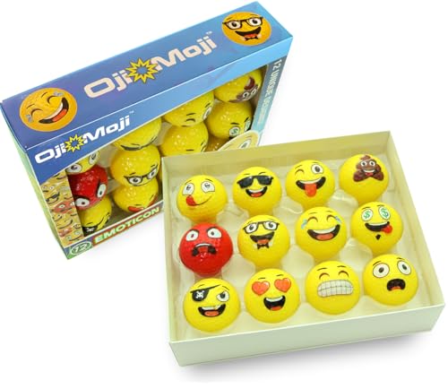 Oji Moji Emoticon Golf Balls