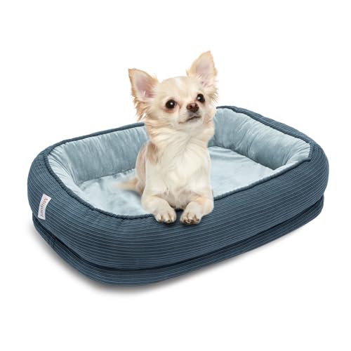 Miguel Orthopedic Dog Bed with Removable Washable Cover Memory Fo...