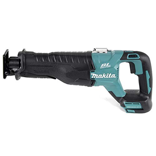 Makita DJR 187 - Sierra de sable sin escobillas (18 V, 1 batería de 6,0 Ah, cargador