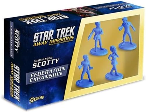 Gale Force Nine Federation Expansion - Commander Scotty miniatura 1