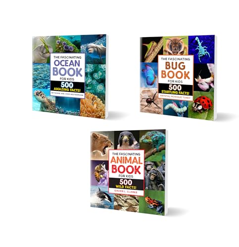 Fascinating Facts 3-Book Bundle: 1500 Incredible Facts for Kids About Animals, the Ocean, and Bugs - image 1