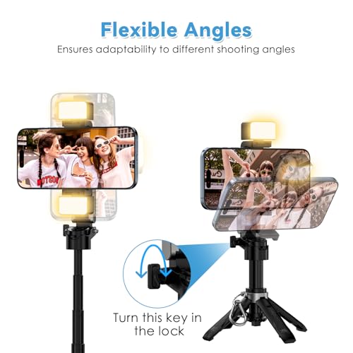 Perche à selfie CloudValley PocketFlex rétractable contrôle du zoom Bluetooth - 5