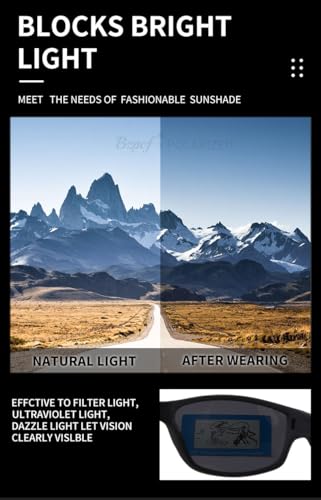 Night Driving Glasses for Men Women, Anti Glare Night Vision Polarized Glasses Sunglasses HD for Outdoor Cycling Biking Driving3