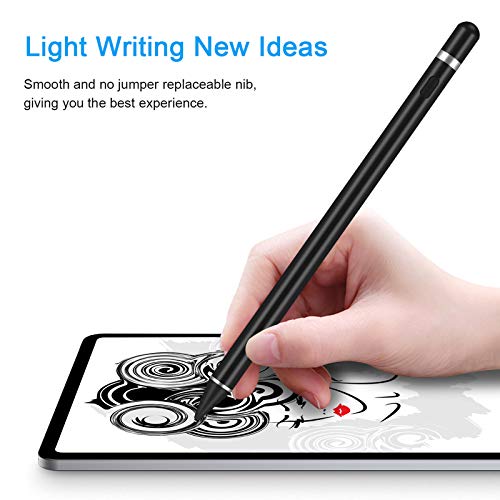 Stylus Pen for Touch Screens, Digital Pen Active Pencil Fine Point Compatible with iPhone iPad and Other Tablets - Thumbnail 6