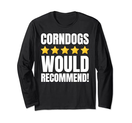 Divertente salsiccia in pastella di mais e farina di ma Maglia a Manica