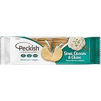 Peckish Thins Sour Cream and Chives Flavoured Rice Crackers 100 g, 100 g