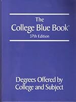 The College Blue Book: Tabular Data 37th Edition 0028661036 Book Cover