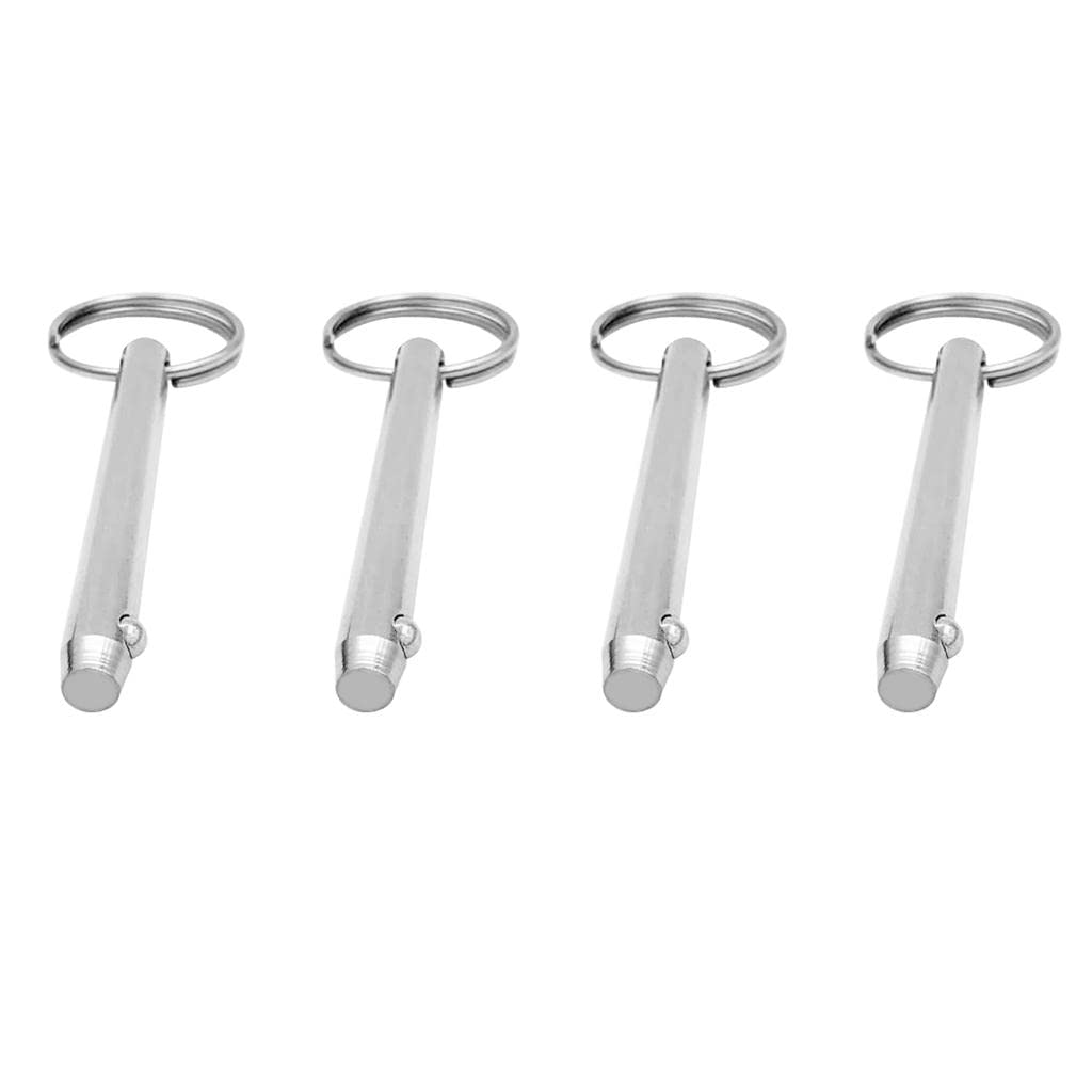 The Style Sutra 4pcs Stainless Steel Boat Bimini Top Deck Hinge Quick Release Ball Pin 5/16"|Motors | Parts & Accessories | Boat Parts |4 Pieces Quick Release Pin-picture-11