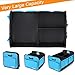 Homeve Trunk Organizer for Car, Car Storage, Reinforced Handles, Collapsible Multi-Compartment Car Organizers Foldable and Waterproof, 600D Oxford Polyester, Suitable for Any SUV, Mini-Van, Blue