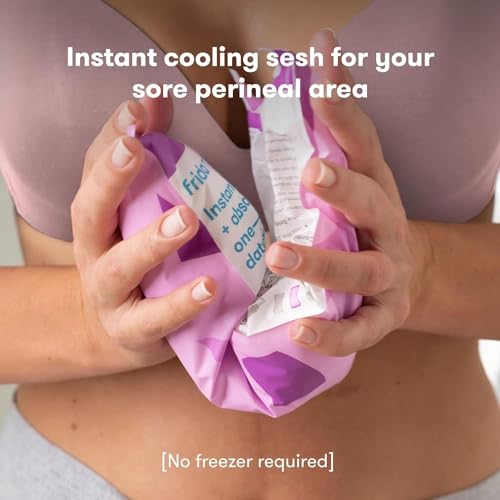 Frida Mom Witch Hazel Perineal Cooling Pad Full-Length Pad Liners + Frida Mom 2-in-1 Postpartum Pads, Ice Maxi Pads| Postpartum Essentials - image 7