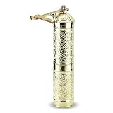 Uzman-Versand Türkische Hand-Kaffeemühle, Traditionell fein gemahlener Mokka-Kaffee, Handkaffeemühle Türkisch-Arabisch-Griechisch Mokkakaffee, Manuelle Mokkamühle Mühle Kaffeemühlen