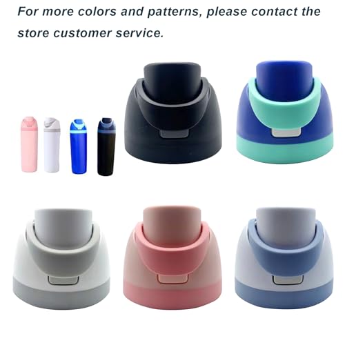 Noiimiy Replacement Cap for Owala Freesip, Replacement Lid Compatible with Owala Cup Sizes 16oz 24oz 32oz 40oz This BPA-Free One-Touch Water Bottle Top Cap ensures a Leak-Proof Seal (Blue)