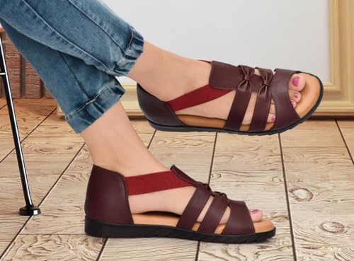 Image of HEALTH FIT Extra Soft Ortho Care Sandals Orthopaedic & Diabetic Daily Use Women's Sandal /Casual Sandal Chappals for Ladies & Girl's 1102