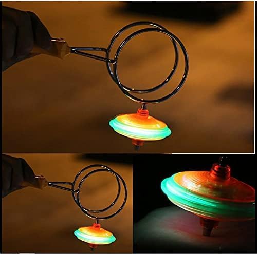 MOKRUSH Gyro YoYo Ball Toys for Kids Gifts, Magnetic Gyro Wheel, LED Colorful Light Flashing Spinning Top, 8.5 cm Plastic, Multi Colors 3