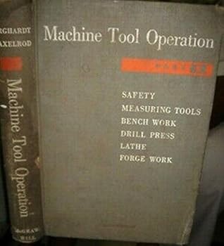 Hardcover Machine Tool Operation Part 1 Book