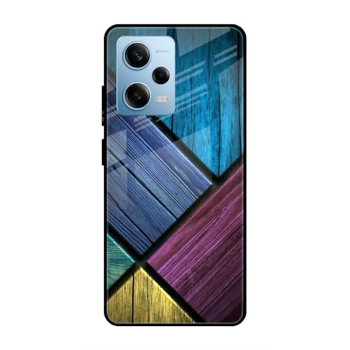 Image of SmashItUp Multicolour | Pattern | Abstracts Designer Printed TPU Metal Case Mobile Back Cover for Redmi Note 12 Pro 5G
