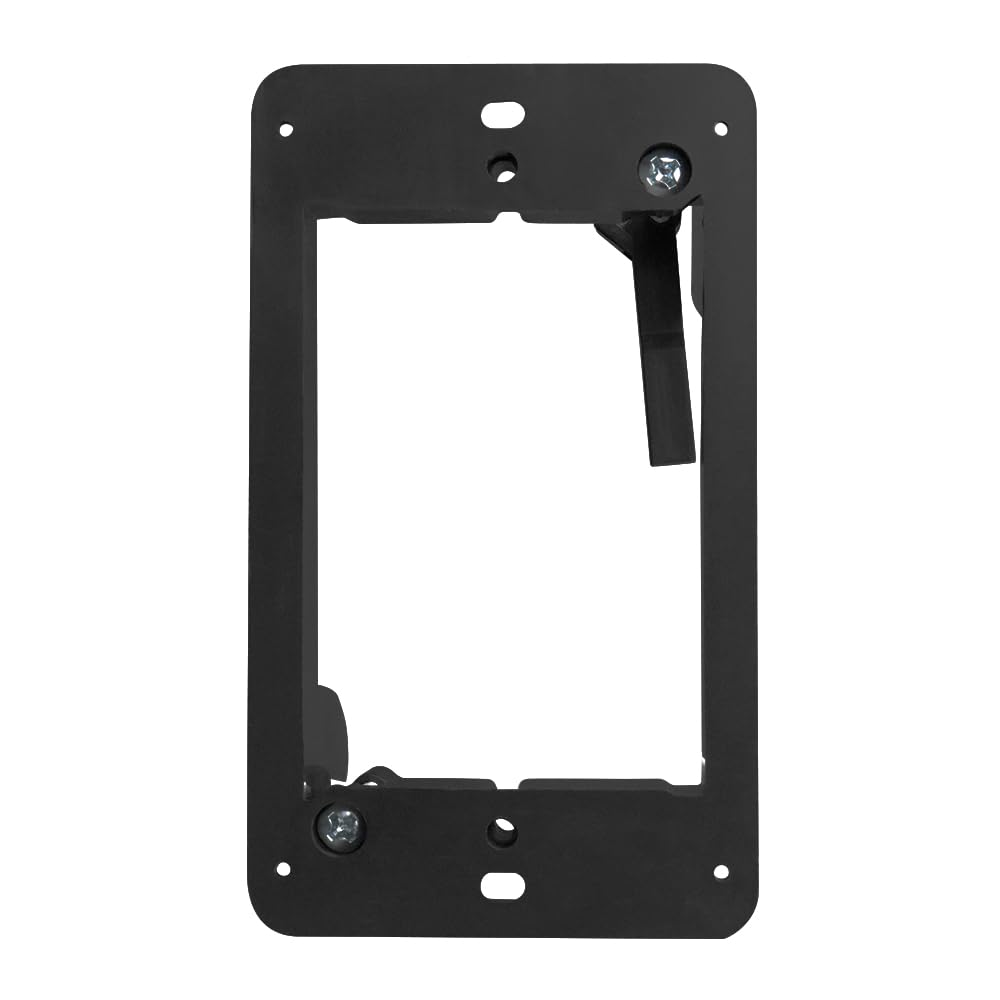 Skywalker Construct Pro Slim Single Gang Low Voltage Bracket (Black) — Amazon image 2