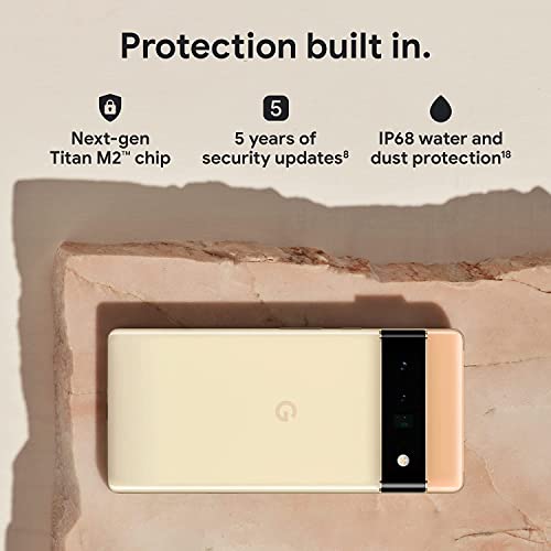 Google Pixel 6 Pro - 5G Android Phone - Unlocked Smartphone With Advanced Pixel Camera And Telephoto Lens - 128Gb - Stormy Black (Renewed) #TOP5