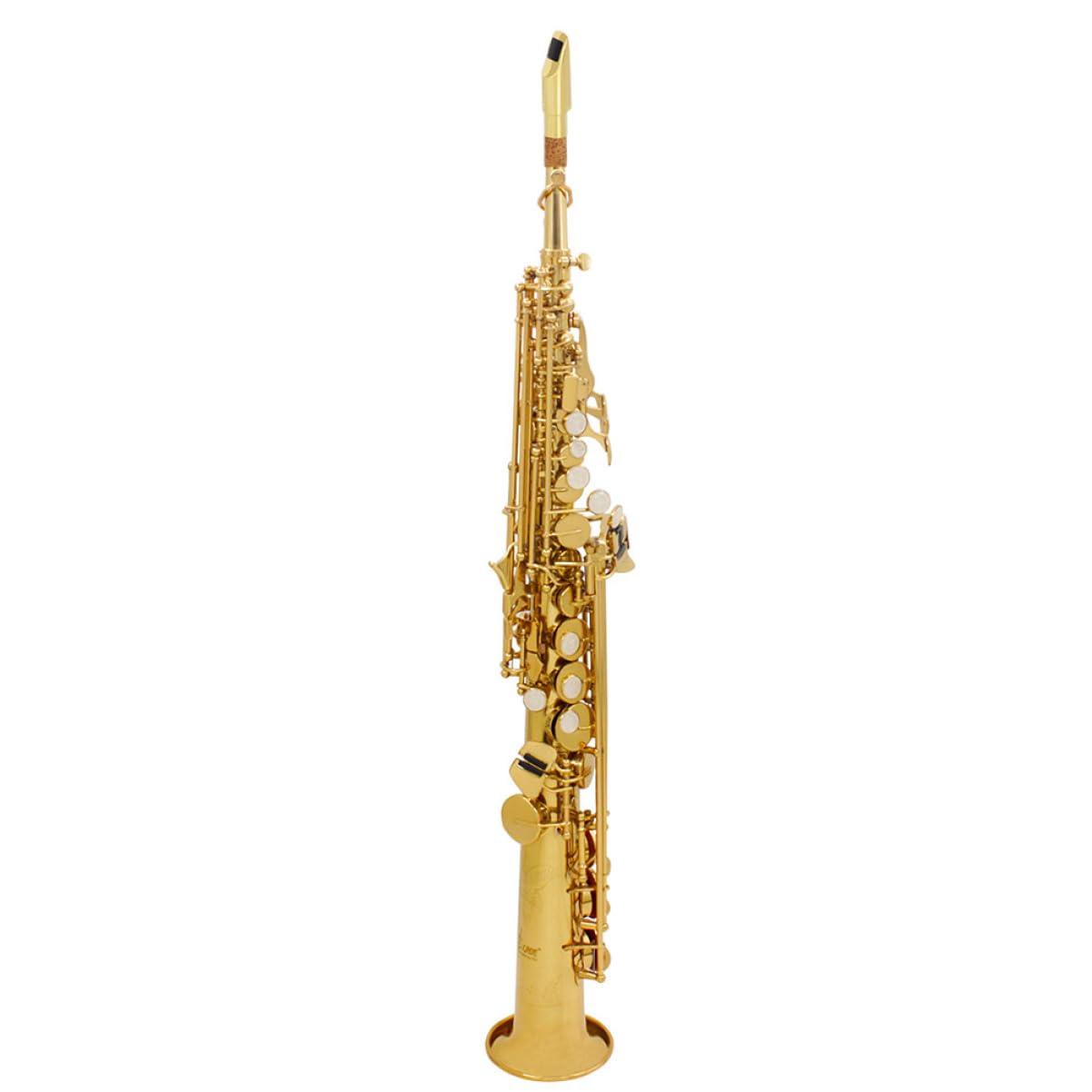 1pezzi Testa Sax Soprano Metallo Con Accessori Per Saxofono Suono Cristallino e Comfort Ottimale