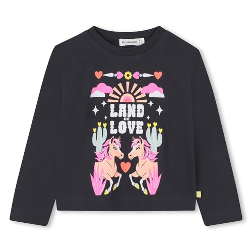 Billieblush U21426 T-Shirt für Mädchen, Dunkelgrau, 5 Jahre
