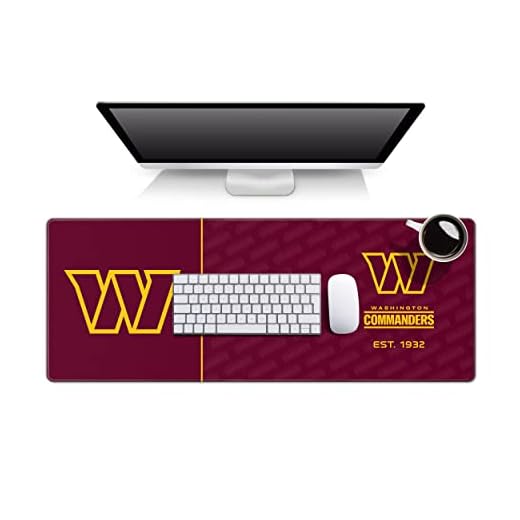YouTheFan NFL Logo Series Deskpad, 31.5" x 12”