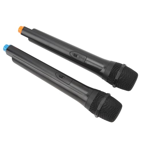 Microfone Dinâmico Sem Fio, Microfone Sem Fio Com Eliminação de Assobio Microfone Portátil 100-240V