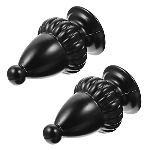 Image of Uonlytech 2pcs Modern Lamp Finial Chic Decorative Knob for Table Floor Lamps Elegant Internal Thread Upgrade Your Lighting Stylish Accessories