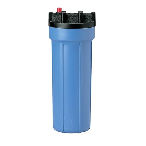 Miniatura 4 de Pentair Pentek 158008 - Carcasa de filtro de línea delgada tradicional, 38 pulgadas NPT #10 para debajo del fregadero, carcasa transparente de 10