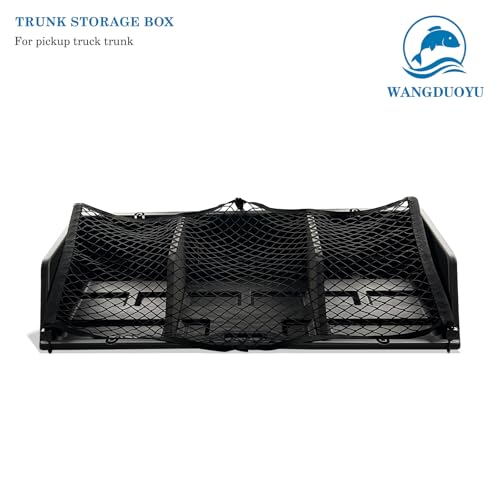 WANGDUOYU Universal Full-Size Pickup Truck Cargo Box Organizer, Tail Box Storage Box Compatible with 48\", 52\", 56\" Truck Bed (56”)